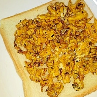 朝食にちょっとひと手間‼海苔の佃煮バタートースト